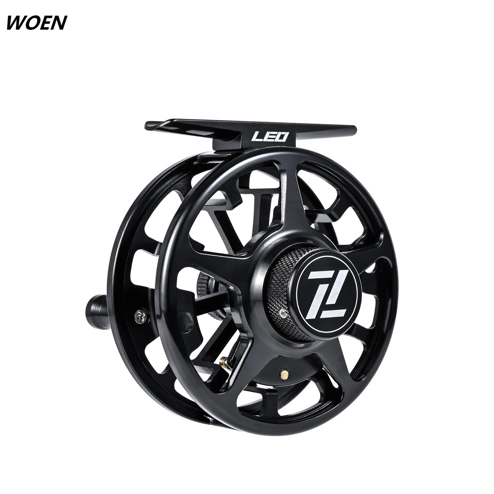 Рыболовное колесо WOEN FA70/90 мм из алюминиевого сплава, рыболовное колесо Luya для лески, рыболовное колесо для подледной рыбалки, рыболовные снасти