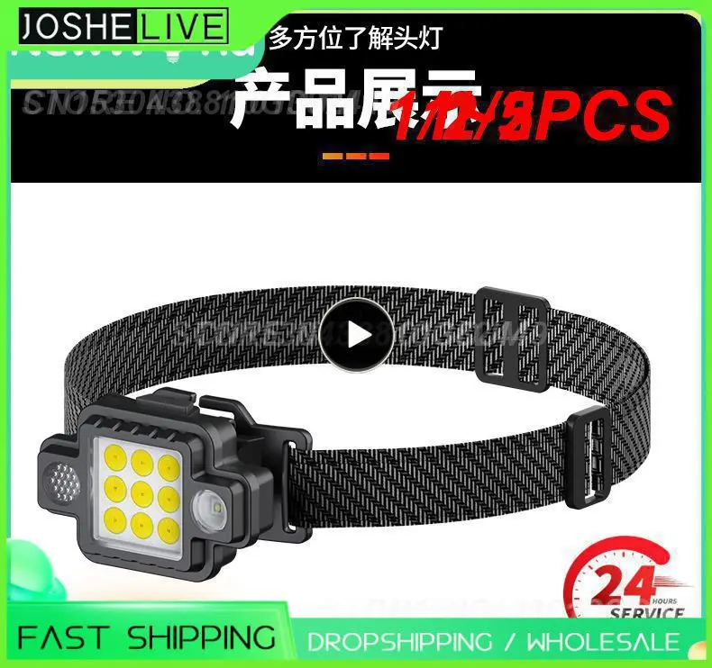 

Налобный фонарь COB + XPG, с креплением на голову, с зарядкой от USB