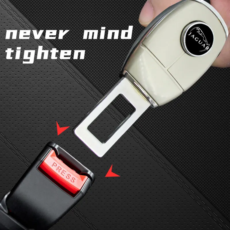 

Car Seat Belt Clip Extension Plug ремень безопасности for Jaguar XF XE XJ F-Pace X-Type S-Type F-Type E-Pace I-PACE Accessories