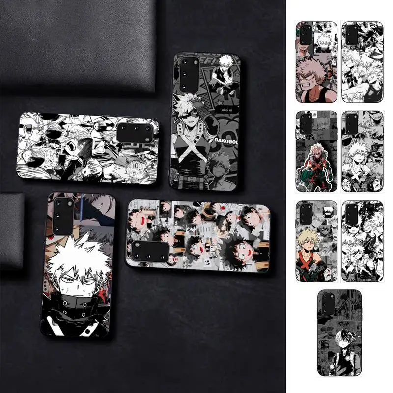 

Katsuki Bakugo My Hero Phone Case For Samsung S 9 10 20 21 22 23 30 23plus lite Ultra FE S10lite Fundas