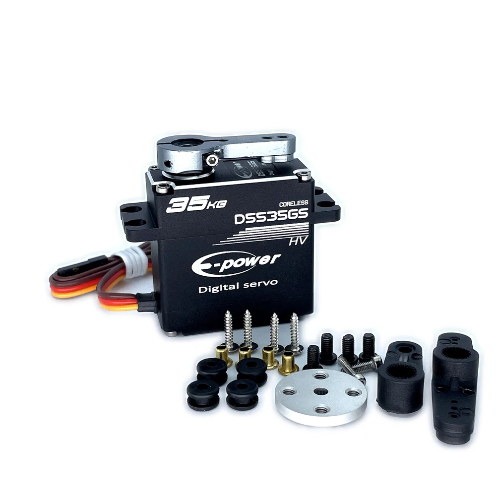 Водонепроницаемый алюминиевый чехол Servo 35 кг/45 кг DS535GS 180/270/360 градусов цифровая