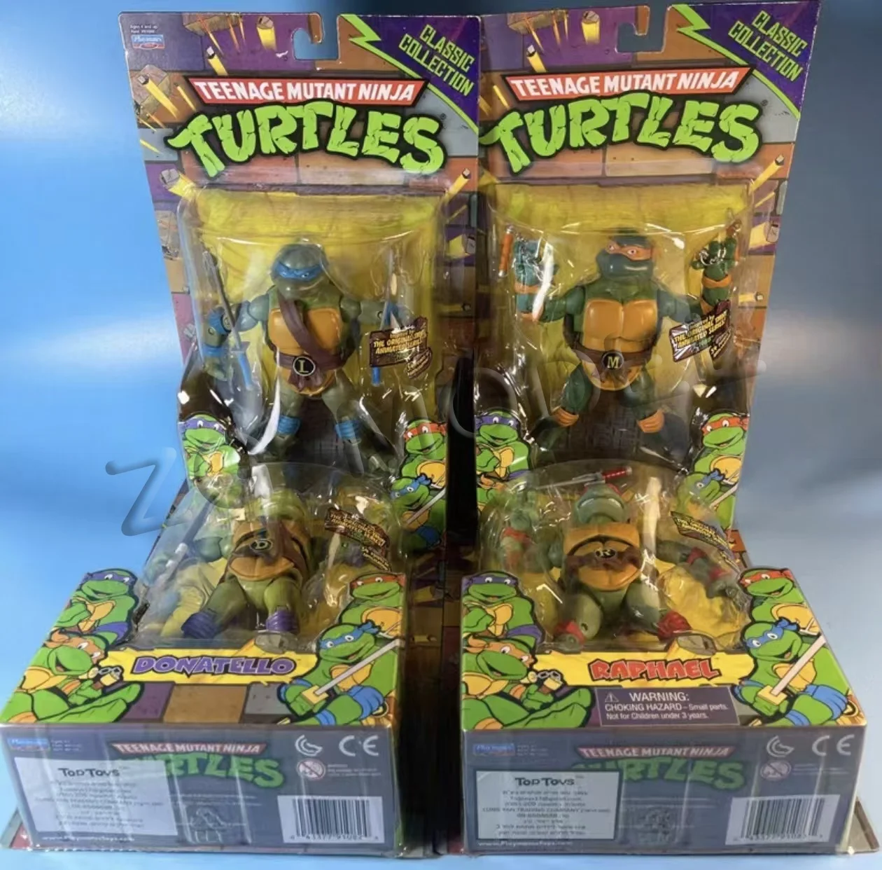Фото Фигурки-экшн-персонажи Teenage Mutant Ninja Turtles (Лео, Раф, Дон, Майк) с подвижными суставами, коллекционные украшения, модели, игрушки, подарки №1