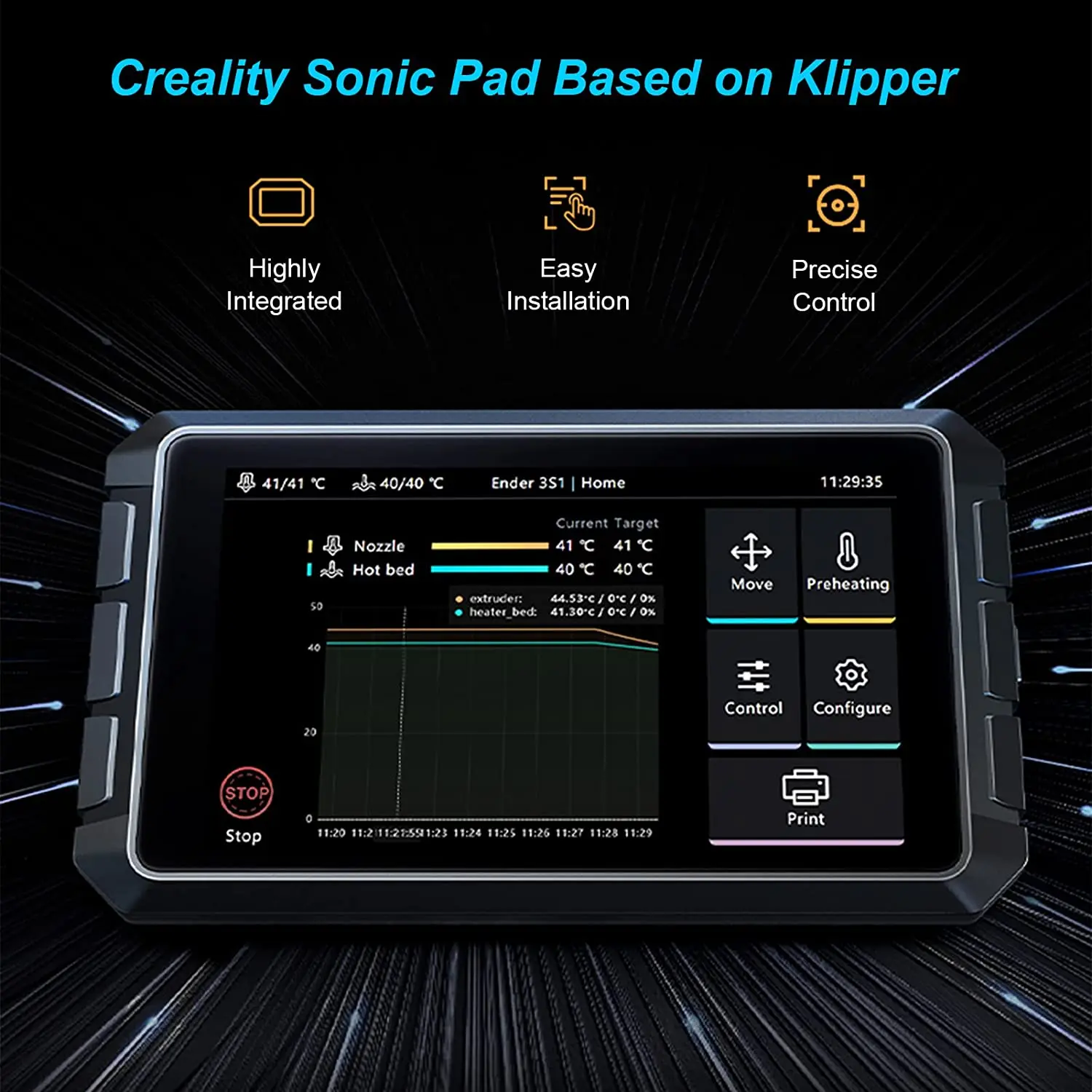 Creality sonic pad test
