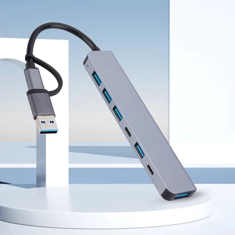 USB-хаб Type-C 4 портов