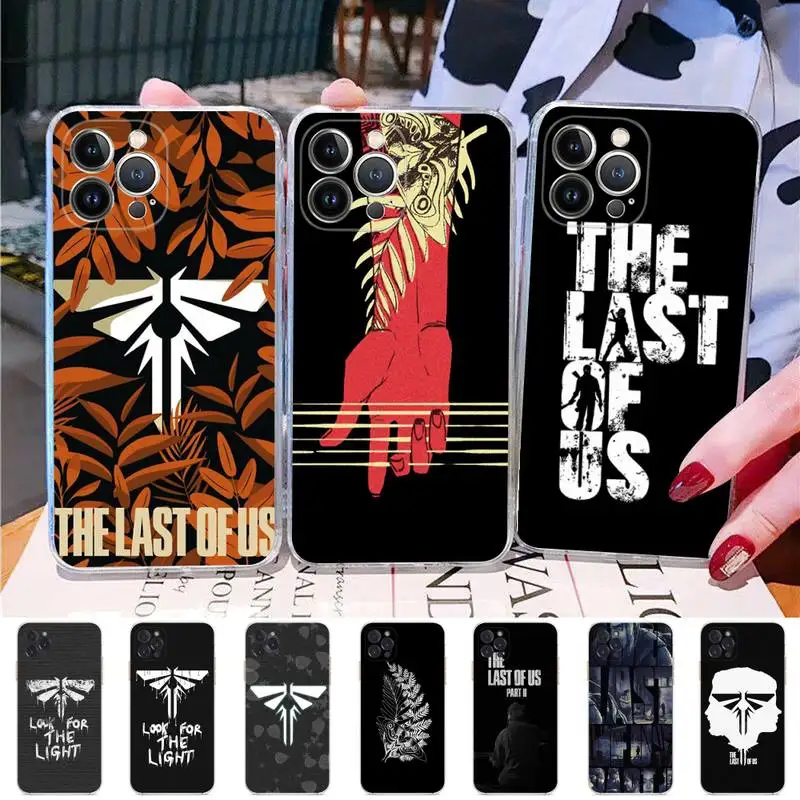 

The Last Of Us game Phone Case Silicone Soft for iphone 14 13 12 11 Pro Mini XS MAX 8 7 6 Plus X XS XR funda