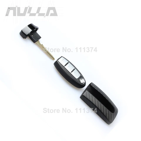 Чехол для ключей GTR, защитный брелок для Nissan Sentra X-Trail Rogue Note Juke Altima Old-2017 для Infiniti Q70, настоящее углеродное волокно