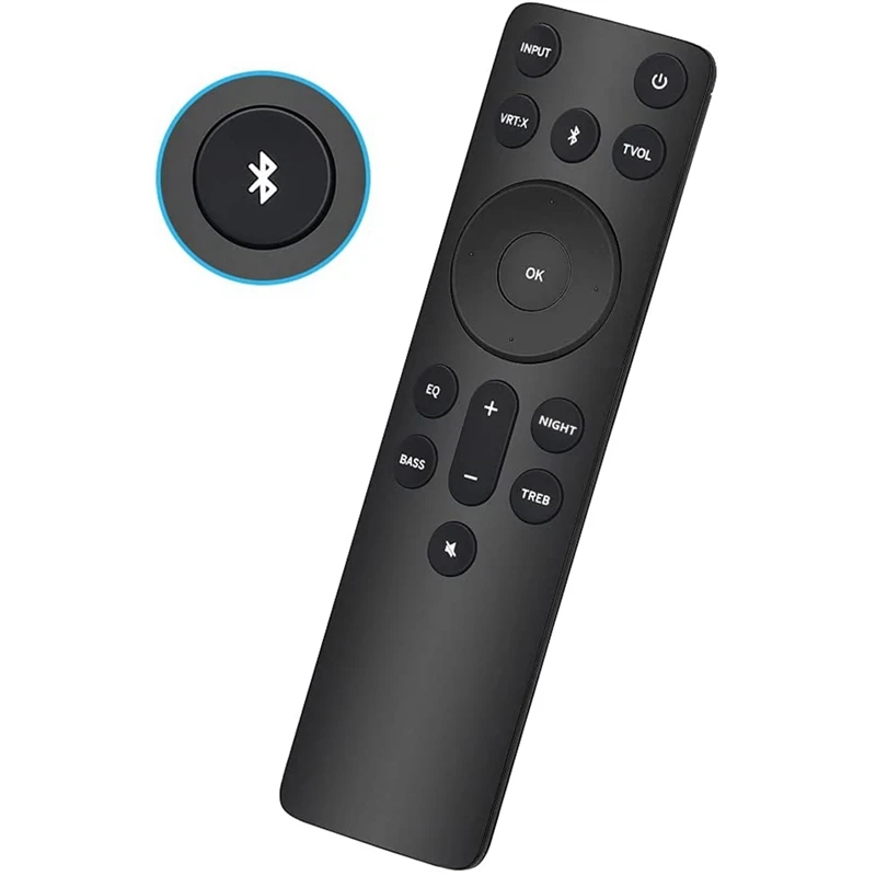 

Bluetooth-пульт дистанционного управления для домашнего кинотеатра Vizio 2,1 5,1, звуковая панель для Vizio Channel Soundbar System и M V P Series