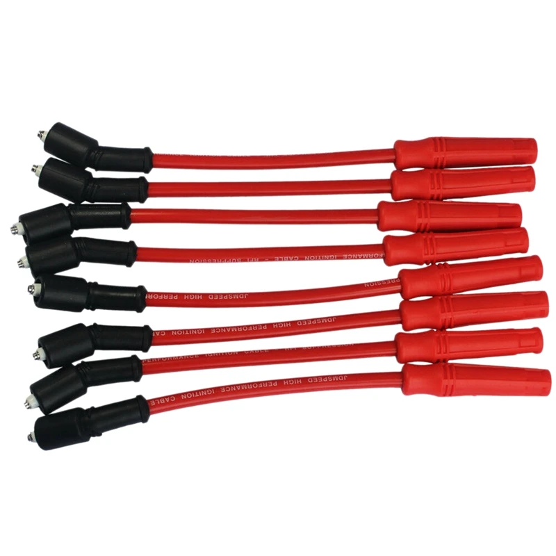 

10.5 MM Spark Plug Wire Set, High Performance Ignition Wire For CHEVY GMC TRUCK 4.8 5.3 6.0 VORTEC ENGINES