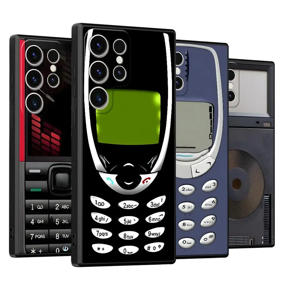 Фото Усовершенствованный чехол Creative Machines для Samsung Galaxy S23 Ultra S21 FE S20 S24 Plus S25 Edge, черный мягкий чехол для телефона №1