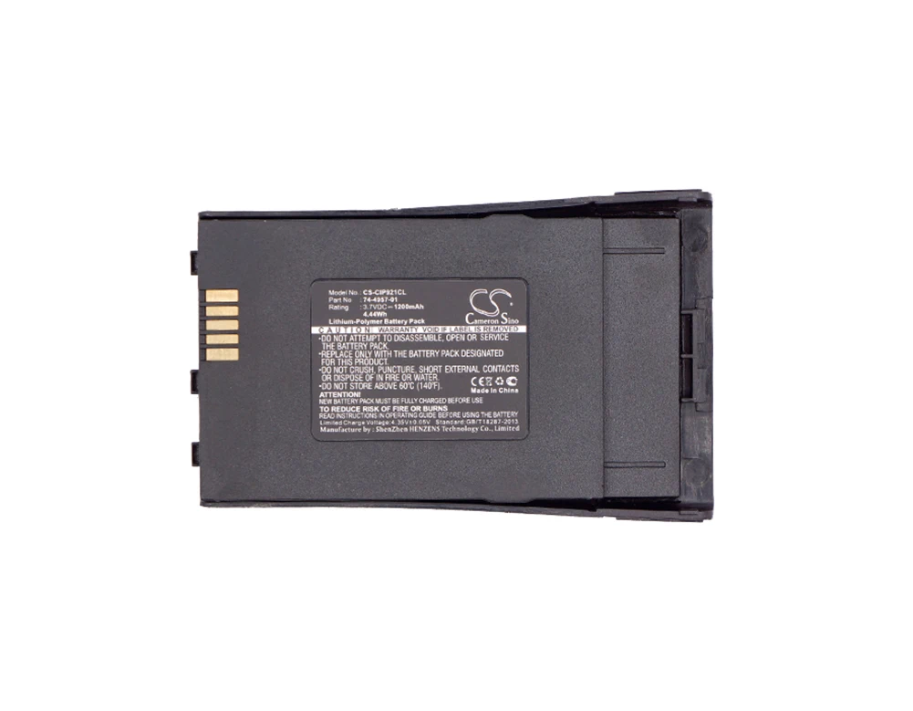 

Cameron Sino 1200mA Battery for Cisco CP-7921,CP-7921G,CP-7921G Unified 74-4957-01,74-4957-01 Rev. C1,74-4958-01