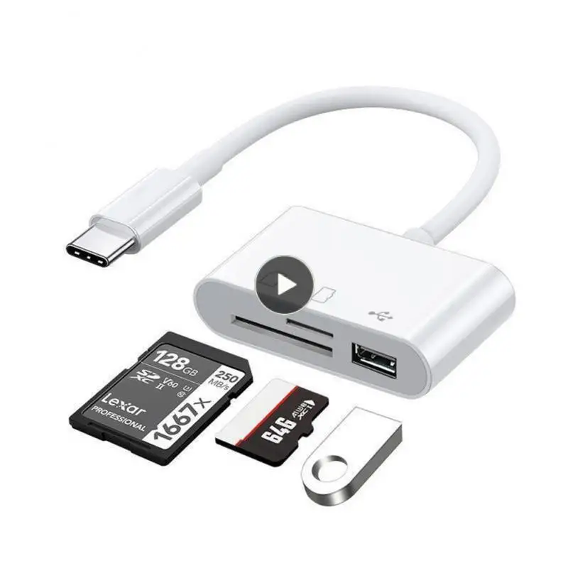 

Адаптер для Macbook Samsung Type-c портативный многофункциональный Usb Tf Sd кардридер Otg устройство записи Usb-c карта памяти Otg адаптер