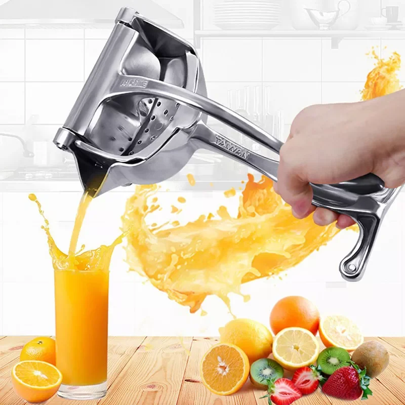 

Manual Juice Squeezer Aluminum Alloy Hand Pressure Orange Juicer Pomegranate Lemon Squeezer Kitchen Accessories Fruit Tool