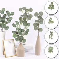 1 pieces eucalyptus leaves fake grass christmas decorations vases for home wedding decorative flowers wreaths artificial plants