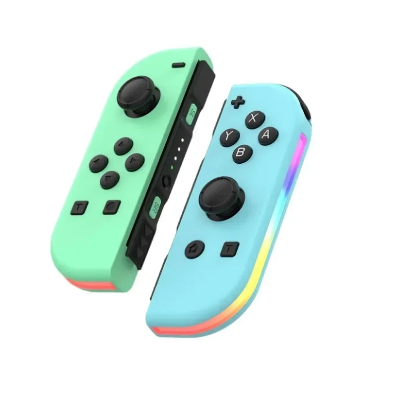 

RGB-джойстик для Nintendo Switch, контроллер слева и справа, совместимый с Bluetooth, геймпад для игровой консоли