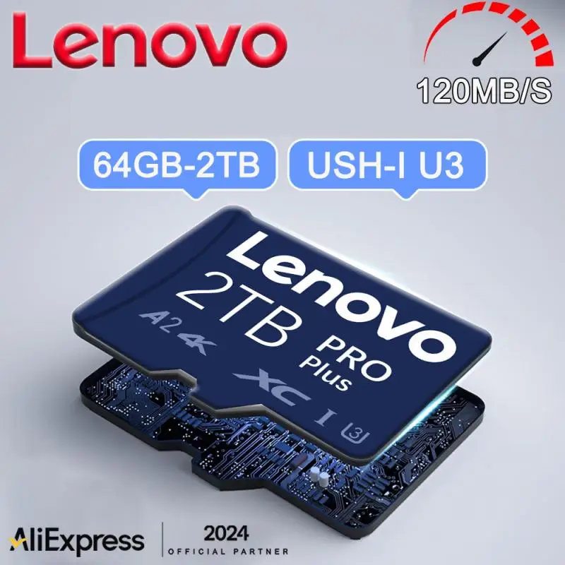 Высокоскоростная карта Micro TF SD Lenovo флэш-карта памяти на 1 ТБ 512 ГБ 256 128 для Nintendo Switch
