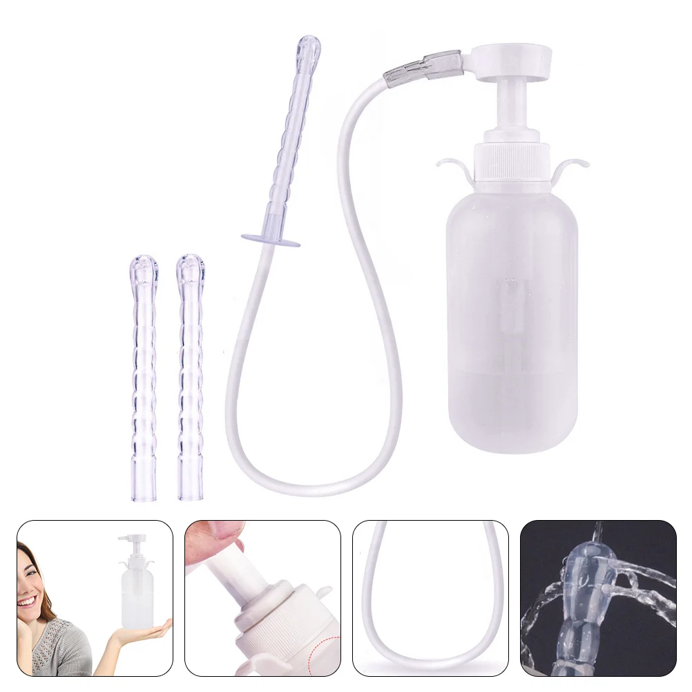 

Douchecleaner Cleansing Bottle Cleaning Enemabidet Irrigator Women Manual System Tool Female Kitvaginial Syringe Washer Flusher