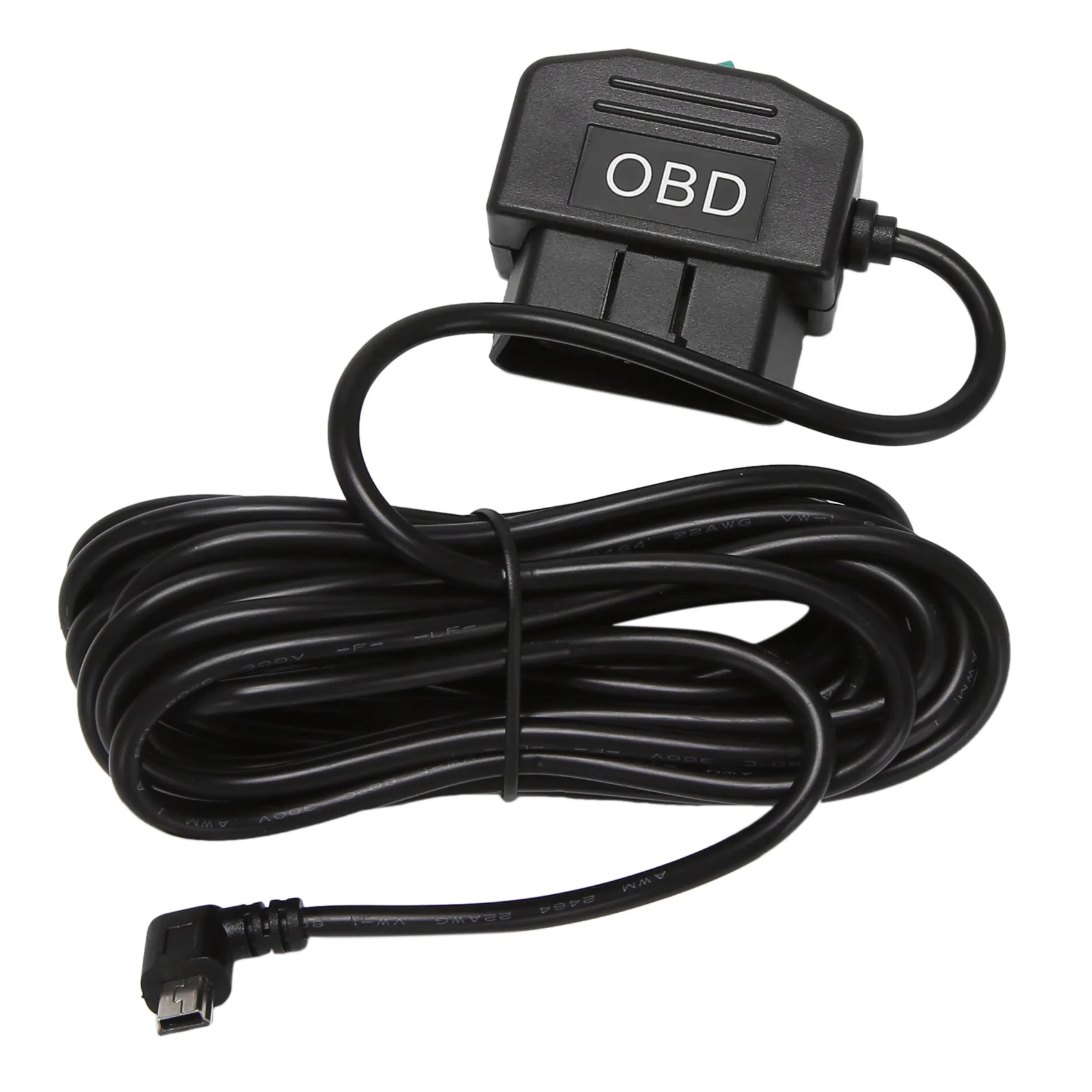 Выход 5 В 3 А USB-порты автомобильный адаптер OBD блок питания кабель метра линия