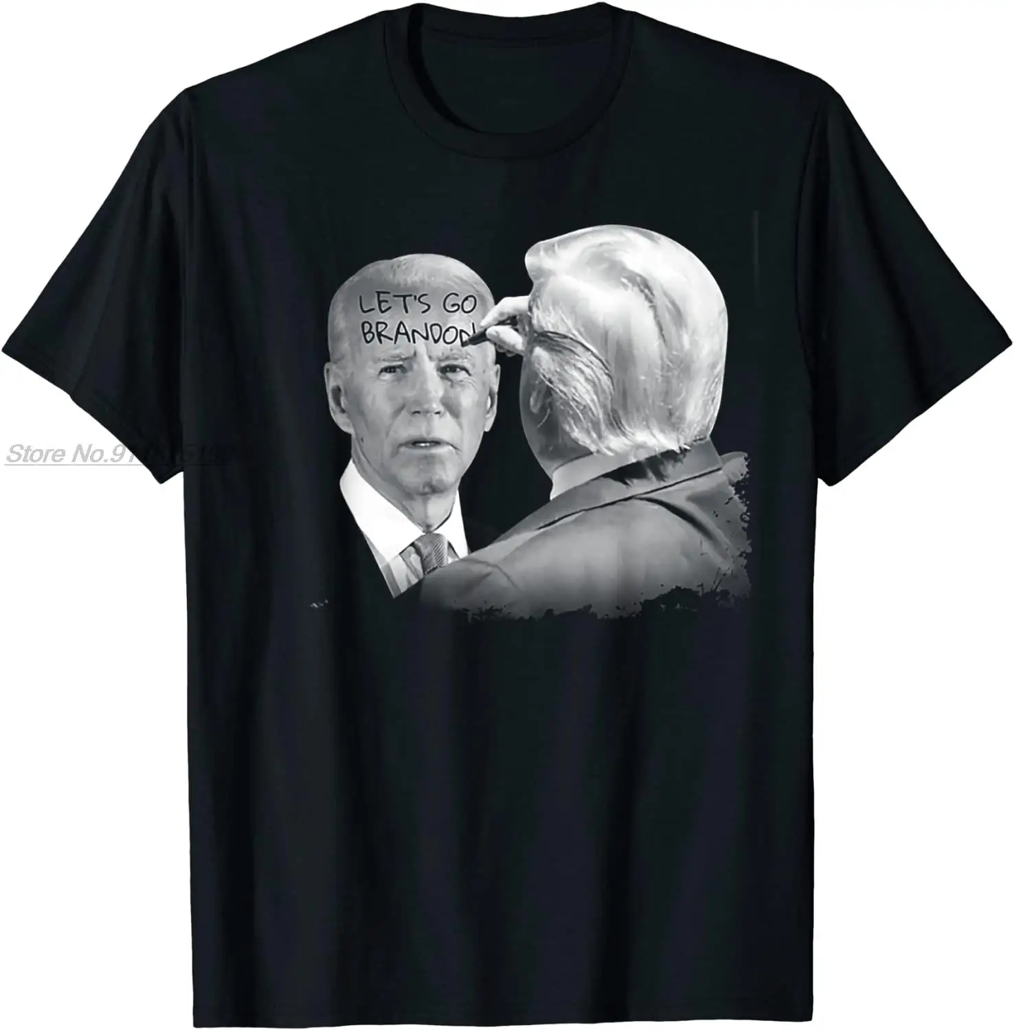 

Hot Sale Let’s Go Brandon Funny Trump Write Biden T-Shirt. Premium Cotton Short Sleeve O-Neck Mens T Shirt New XS-3XL