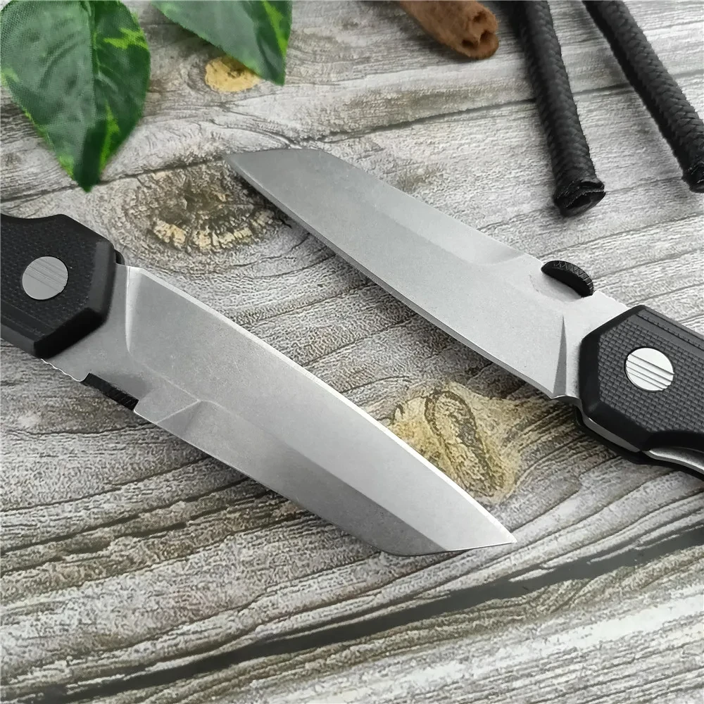 KS 2050 440C Tanto Blade с нейлоновым волокном складной карманный нож для самообороны EDC