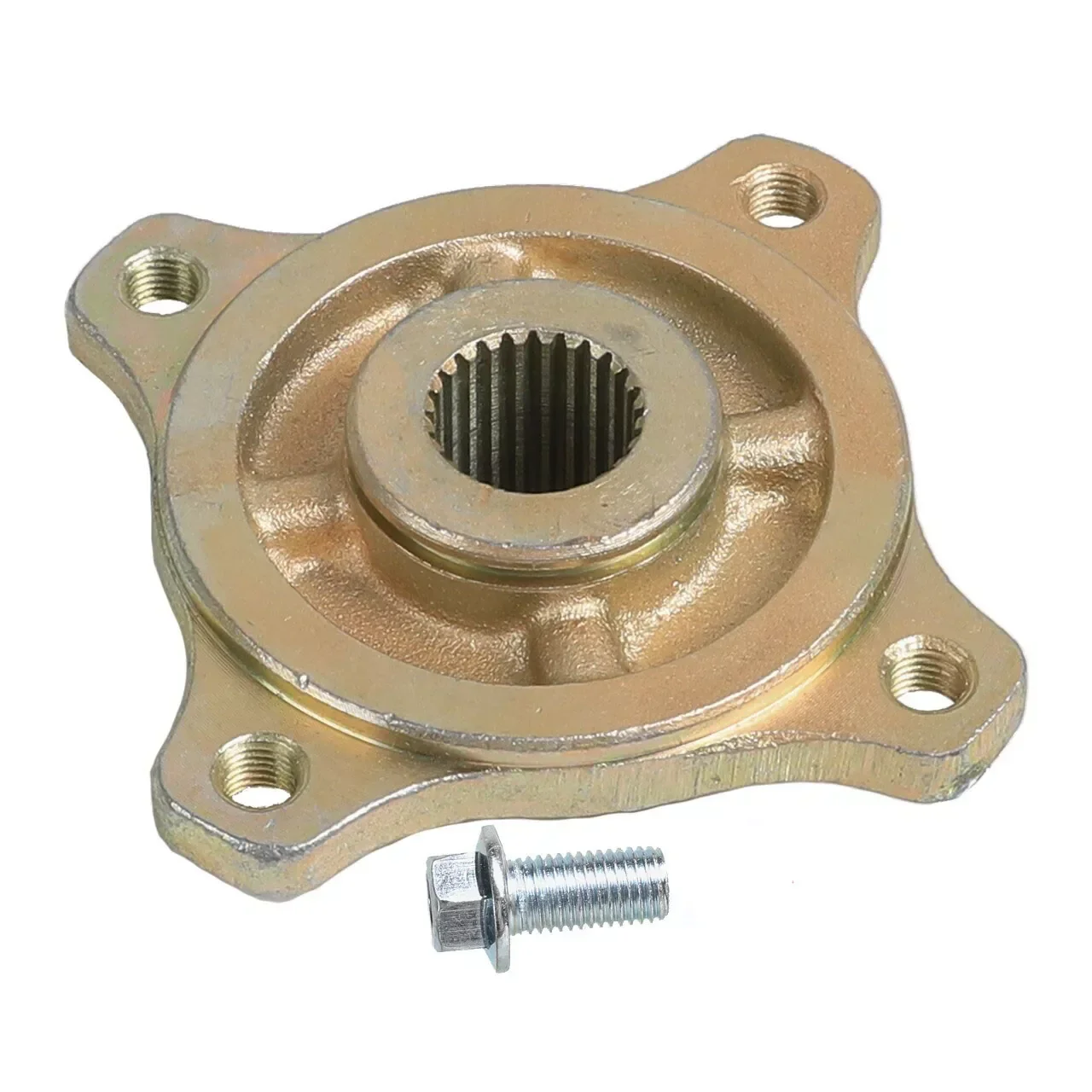 1 пара 4-контактных шлицевых ступиц заднего моста 24T 25 мм для 125cc 150cc 200cc Go Kart ATV Quad Buggy