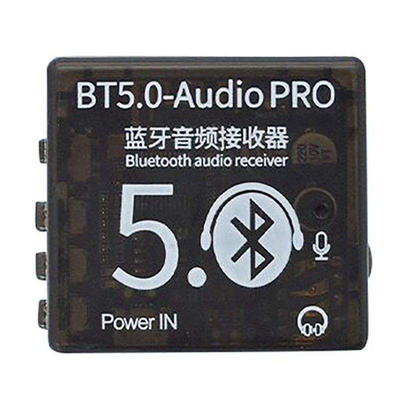 

Мини Bluetooth 5,0 декодер плата аудио приемник BT5.0 PRO MP3 плеер без потери качества беспроводной стерео музыкальный усилитель с чехлом