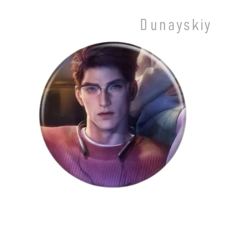 Значок Love And Deepspace Ao Yin, жестяной значок-пин, коллекционный значок с персонажем игры, круглая брошь с HD-печатью, подарок на Хэллоуин (art.: 3920dcbdf4dc6) - 3920dcbdf4dc6