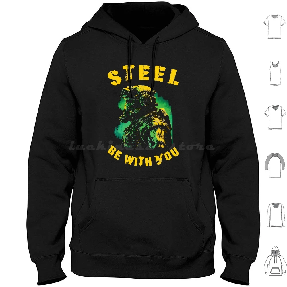 

Толстовки Steel Be With You Power Armor (Bos) с длинным рукавом