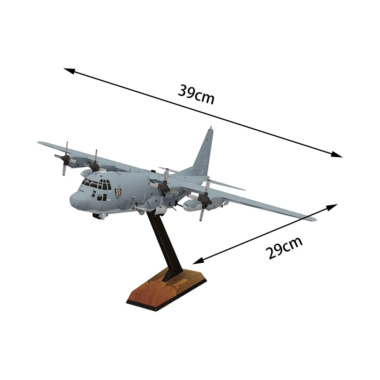 1:100 AC130 Наборы для сборки истребителя подарок на день рождения коллекционные