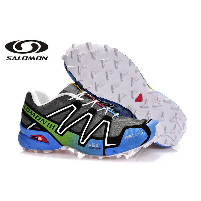 

Профессиональная мужская обувь Salomon Speed Cross 3 CS III, дышащие кроссовки с подушкой, светоотражающие спортивные кроссовки для бега, европейские 40-45