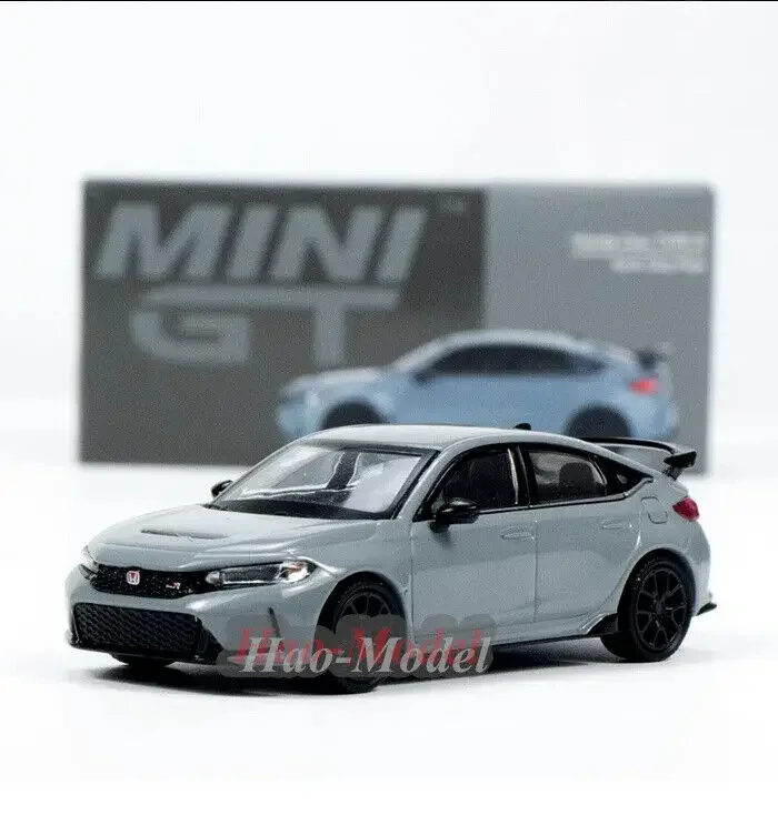 TSM MINIGT 1/64 для Honda Civic TypeR FL5 2024 модель автомобиля литой под давлением сплав имитация