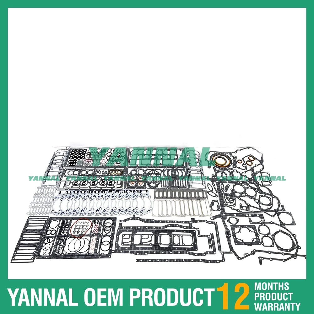 Полный комплект прокладок для Cummins K38 KTA38 детали в сборе двигателя