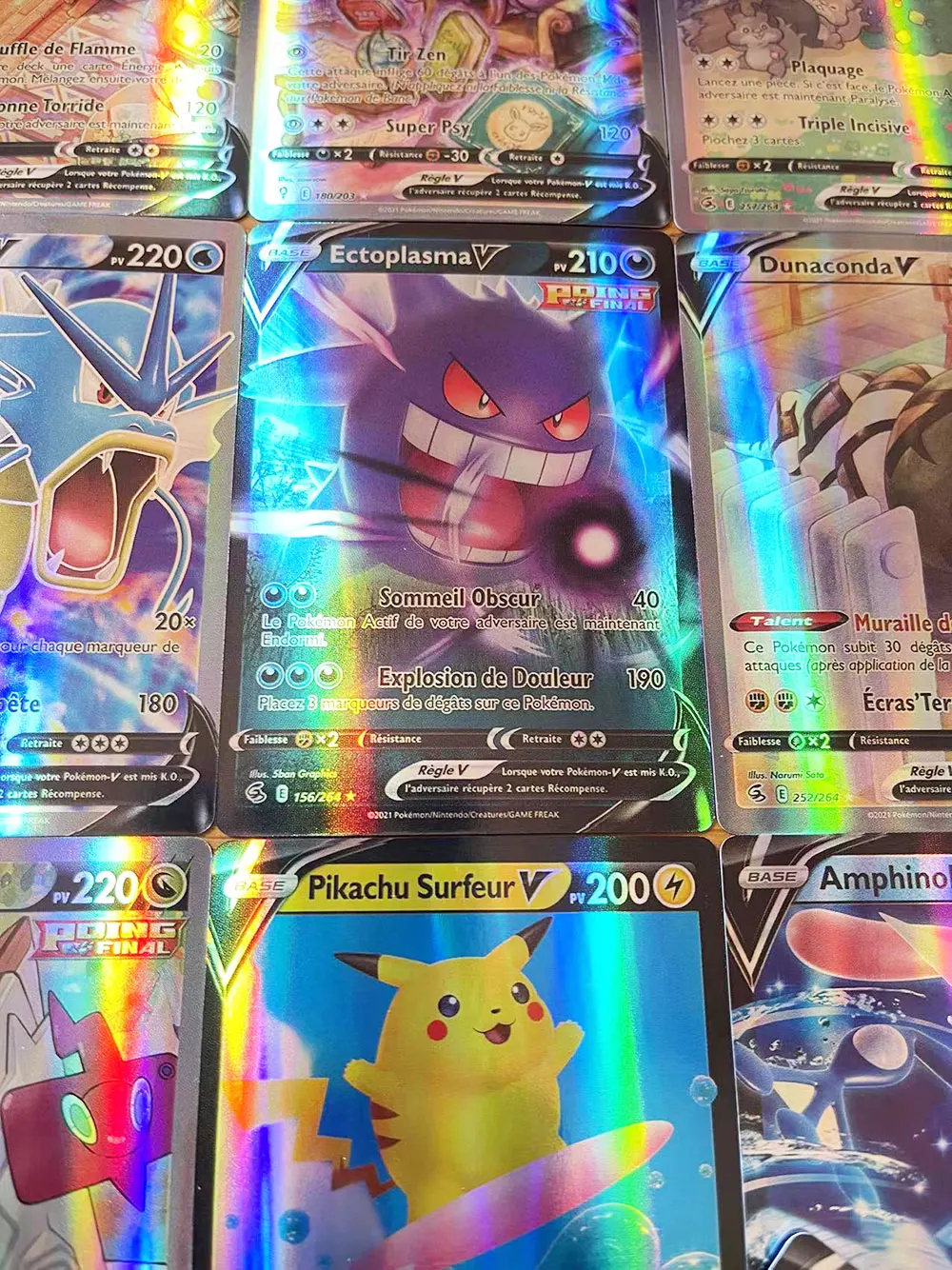 Карты Покемон во французских буквах Charizard Arceus Vstar Vmax GX MEGA V-union детский подарок игра