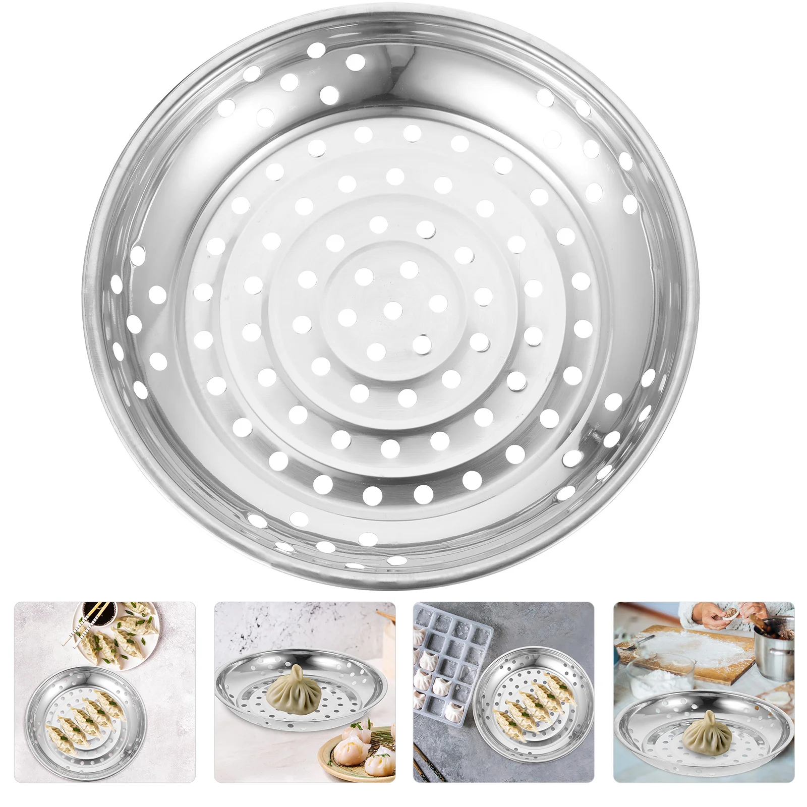 

Stainless Steel Steamer Rack Pots Basket Insert Metal Steaming Vegetables Tamale Can Corn