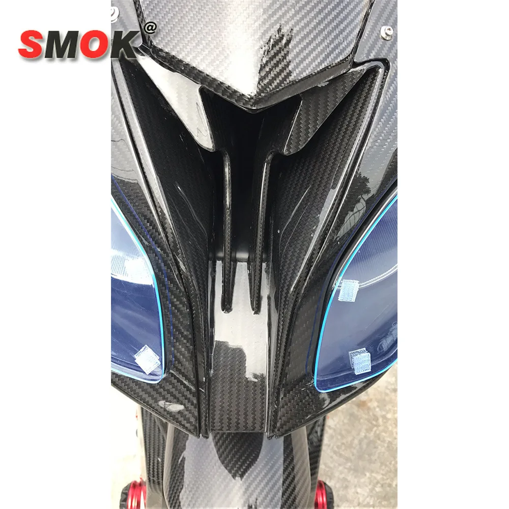 

SMOK Carbon Fiber Front Head Nose Cowl Air Intake Full Fairing Kits Covers For BMW S1000RR S 1000 RR 2015-2018