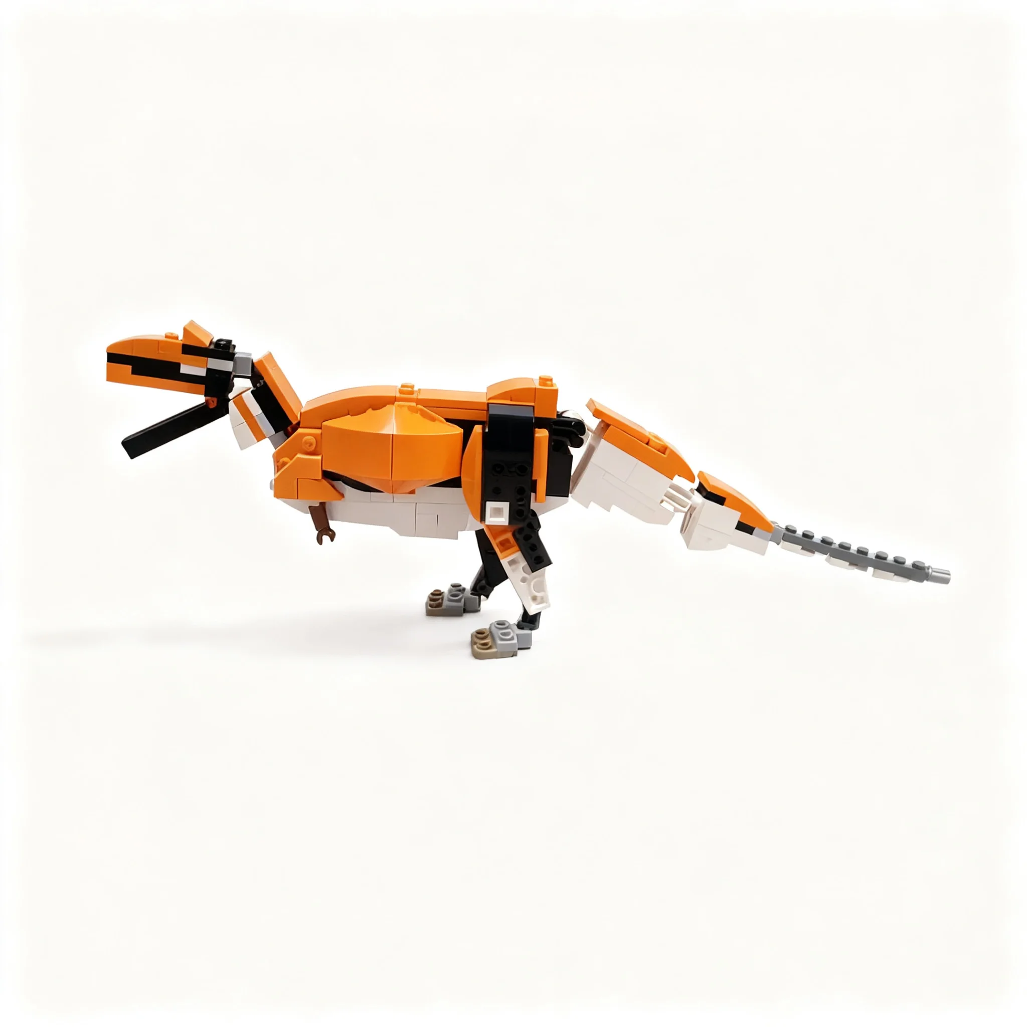 Фото 384 детали MOC Горгозавр Либратус Creator Creator 3-в-1 Модель-игрушка Конструктор Рождественский подарок Конструкция DIY Поделка для демонстрации №4