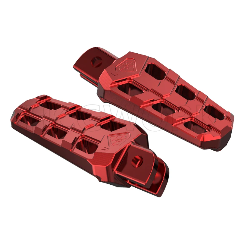 

Motorcycle Front Foot Pegs Pedal Footrests Anti-skid Modified Parts for Suzuki Gsx250r/150f Gw250 Dl250 Haojue Dr160/300