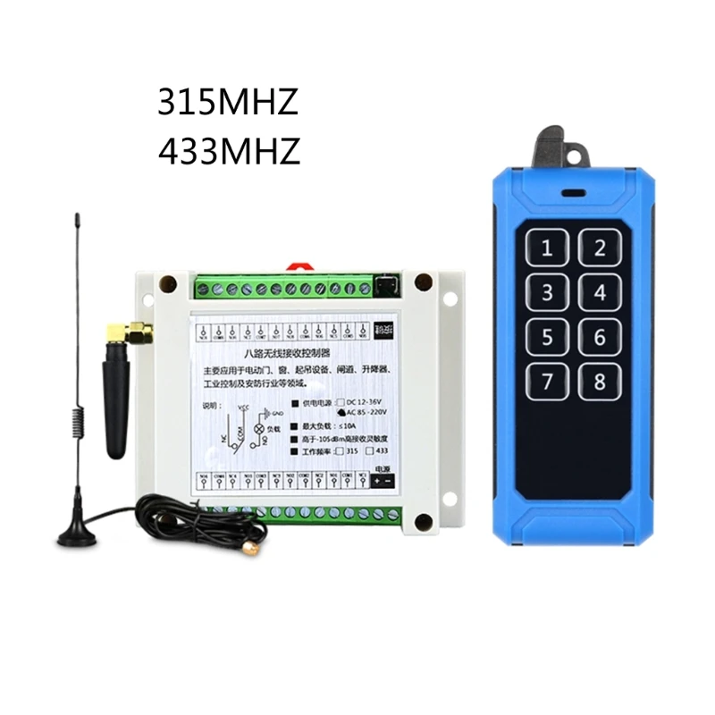 

Wireless Remote Control Switch,High-Power Water Pump Motor Remote Control