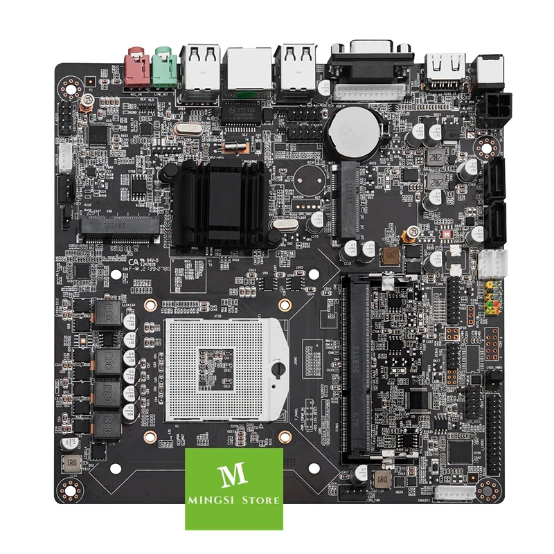 

FOR HUANANZHI HM65M Industrial Control All-in-one Computer Motherboard 988 Pin Supports 2/3 Generation Notebook Processor ITX