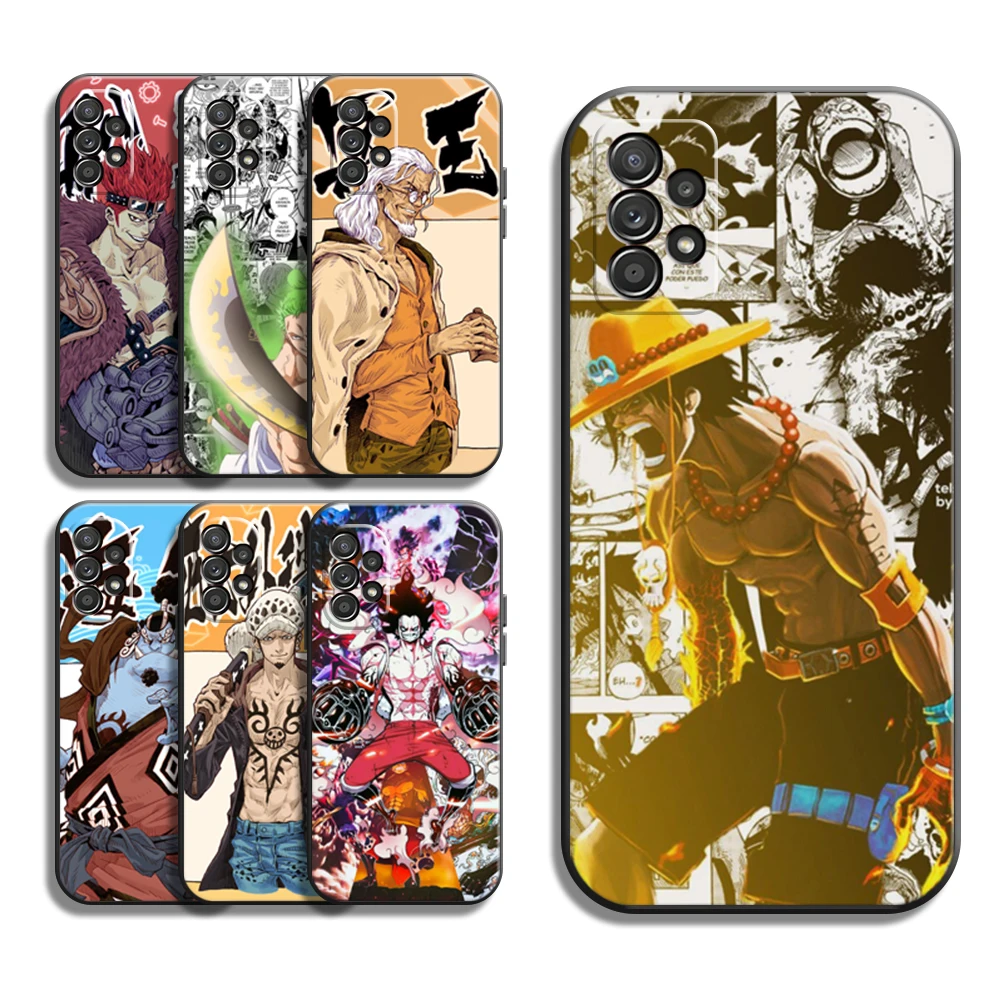 

ONE PIECE Japanese Cartoon Phone Cases For Samsung A21S A31 A72 A52 A71 A51 5G A42 5G A20 A21 A22 4G A22 5G A20 A32 5G A11
