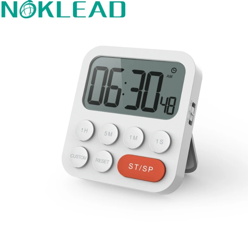 NOKLEAD Multifunctional Kitchen Timer Alarm Clock Home Cooking Practical Supplies Cook Food Tools Camping Kitchen Accessories