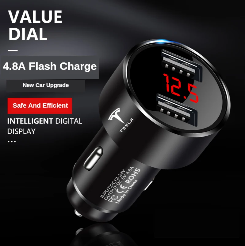 

Digital Display Car Charging Is Suitable For Tesla Model3 ModelS/X/Y
