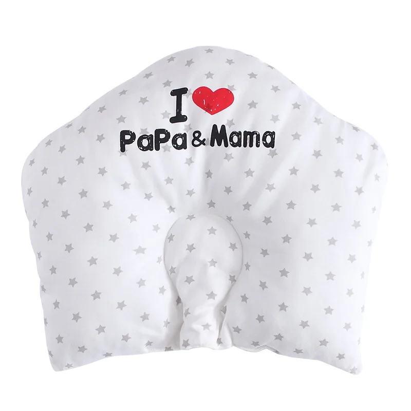 

Newborn Sleep Support Concave Washable Pillow Baby U Type Soft Pillows Printed Shaping Cushion Prevent Flat Head For Kids