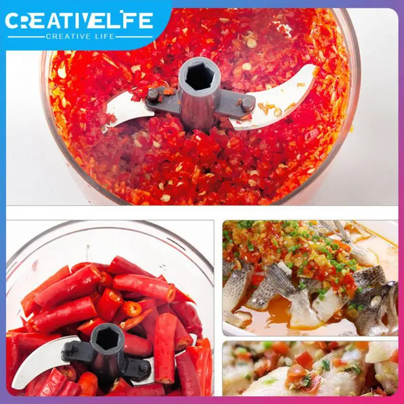 

Impact Resistance Garlic Puller Multi-function Garlic Grinding Chopper Oxidation Resistance Hand-pull Operation Design Removed