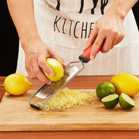 citrus grater stainless steel kitchen graters for cheese lemon garlic chocolate zester kitchen gadget accessories