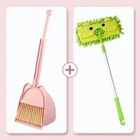 mini standing broom and dustpan children portable floor cleaning broom mop sweeper trash picker limpeza da casa home accessories