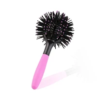 3d round hair brush hair comb salon make up 360 degree ball styling tools detangling hairbrush heat resistant women comb
