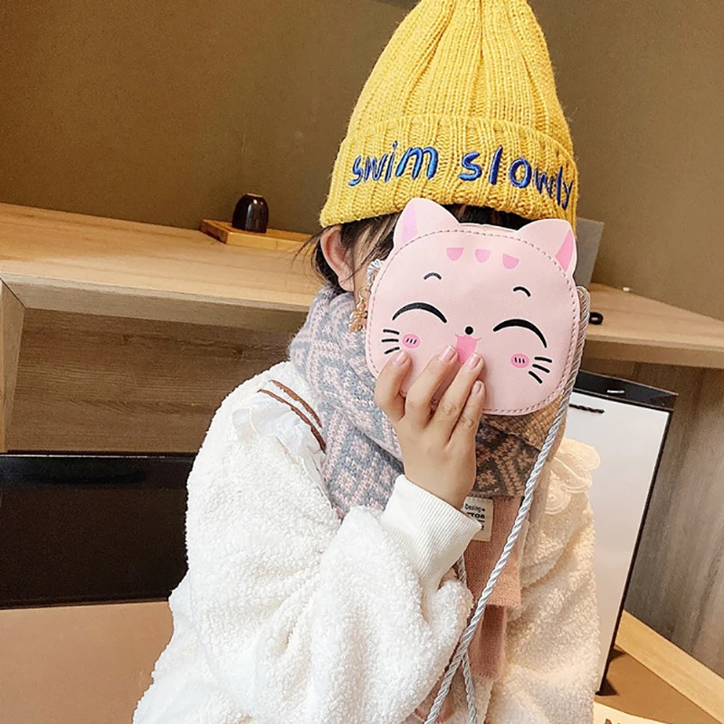 Креативная мини-сумка через плечо на молнии для мальчиков и девочек модные