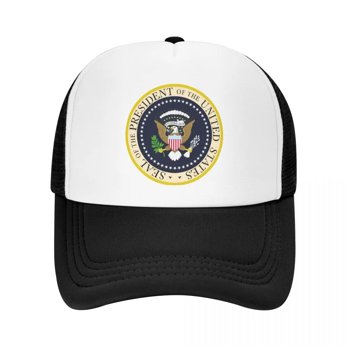 

American Presidential Seal Trucker Hat Women Men Adjustable Unisex USA Trump Election Vote Baseball Cap Spring Snapback Caps