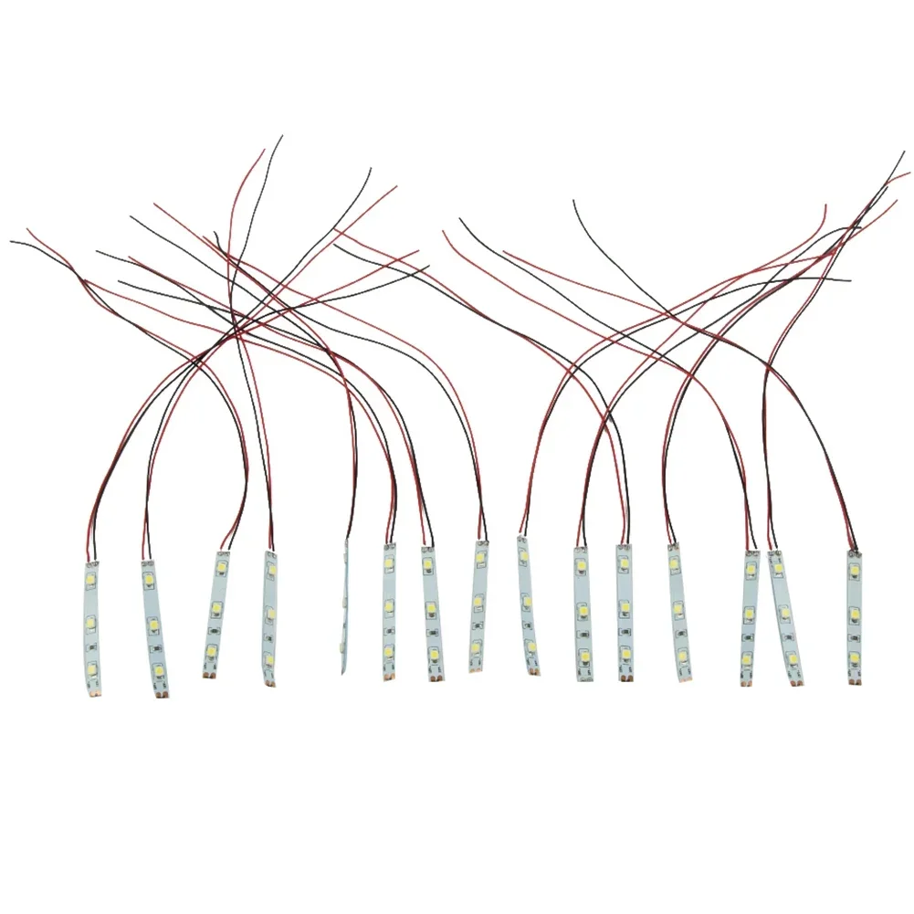 Совершенно новая 15 * светодиодная лента с кабелем длиной 20 см 50 х 8 2 5 мм теплый
