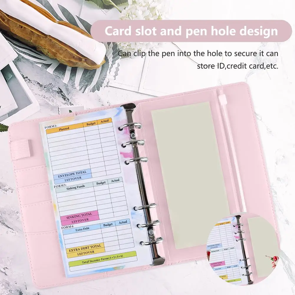

A6 Budget Planner Budget Binder Gradient Color Cash Stuffing Money Envelopes Organiser For Controlling Expenses Wholesale